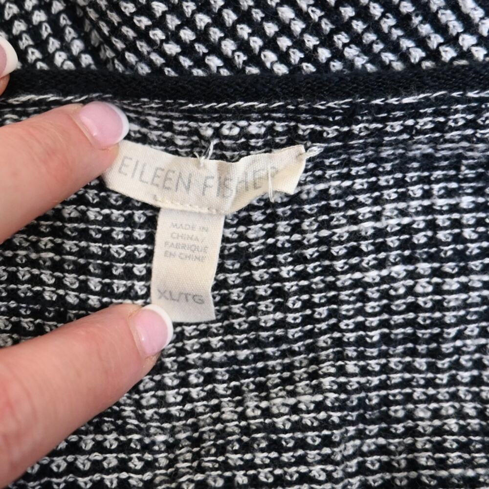Eileen Fisher Womens XL Organic Cotton/Linen Sweater - Picture 9 of 10